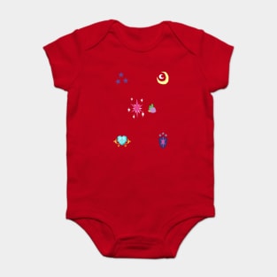 My little Pony - Sparkle Family Cutie Mark Special Baby Bodysuit